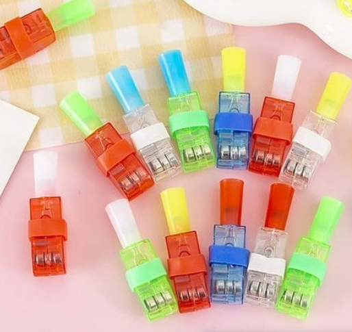 5 PCS LED Light & Lighting Cartoon Finger Projection Lamp Finger Lighst Ring Light LED Child Light Toy