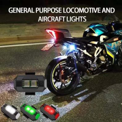 Rechargeable Bike Car Flash Light ( 2 পিস 490 টাকা, 4 পিস 980 টাকা )