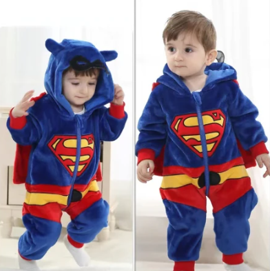 Superman Baby Rompers For Kids (12M - 18M)