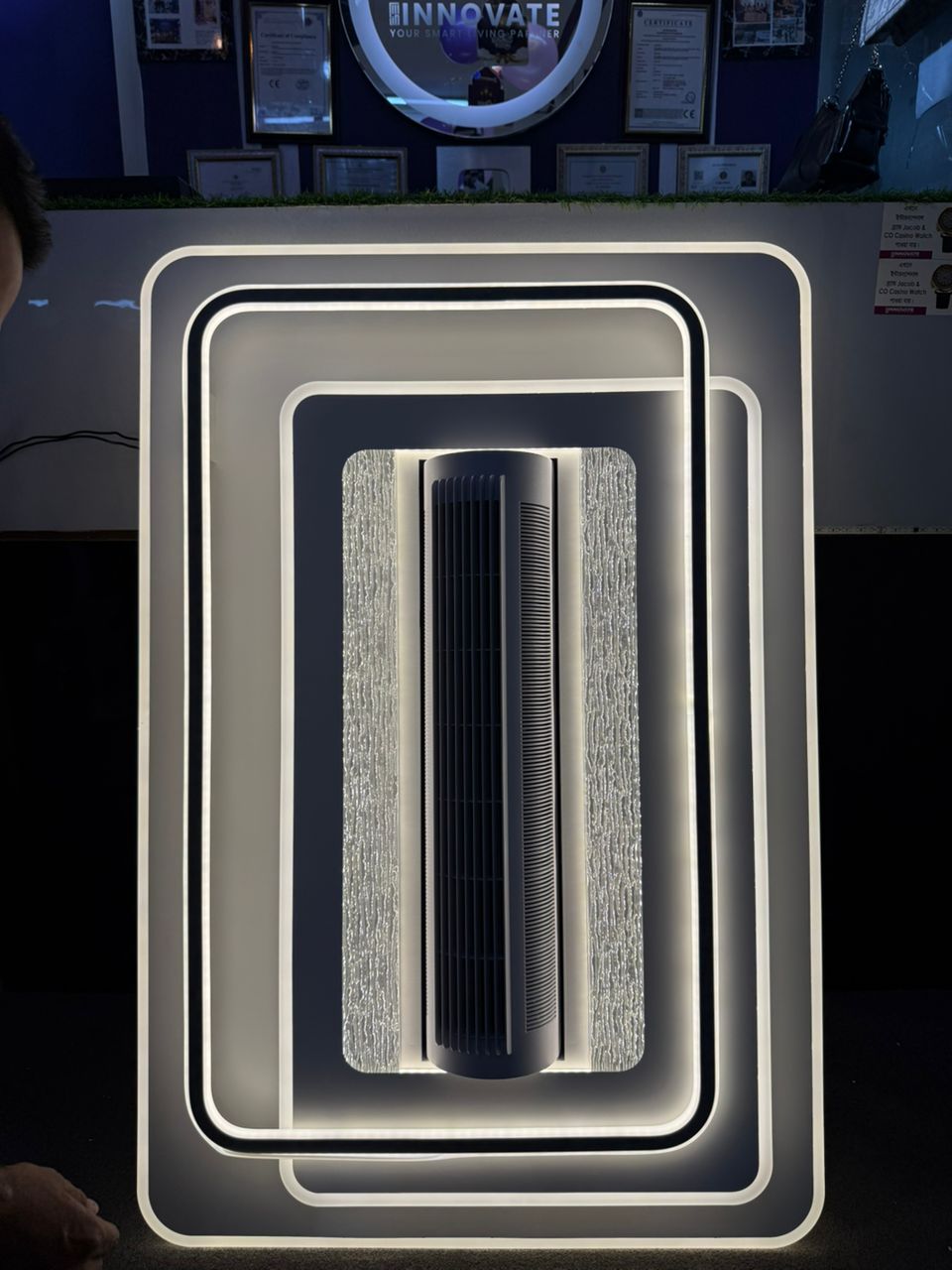 Bladeless LED Ceiling Light