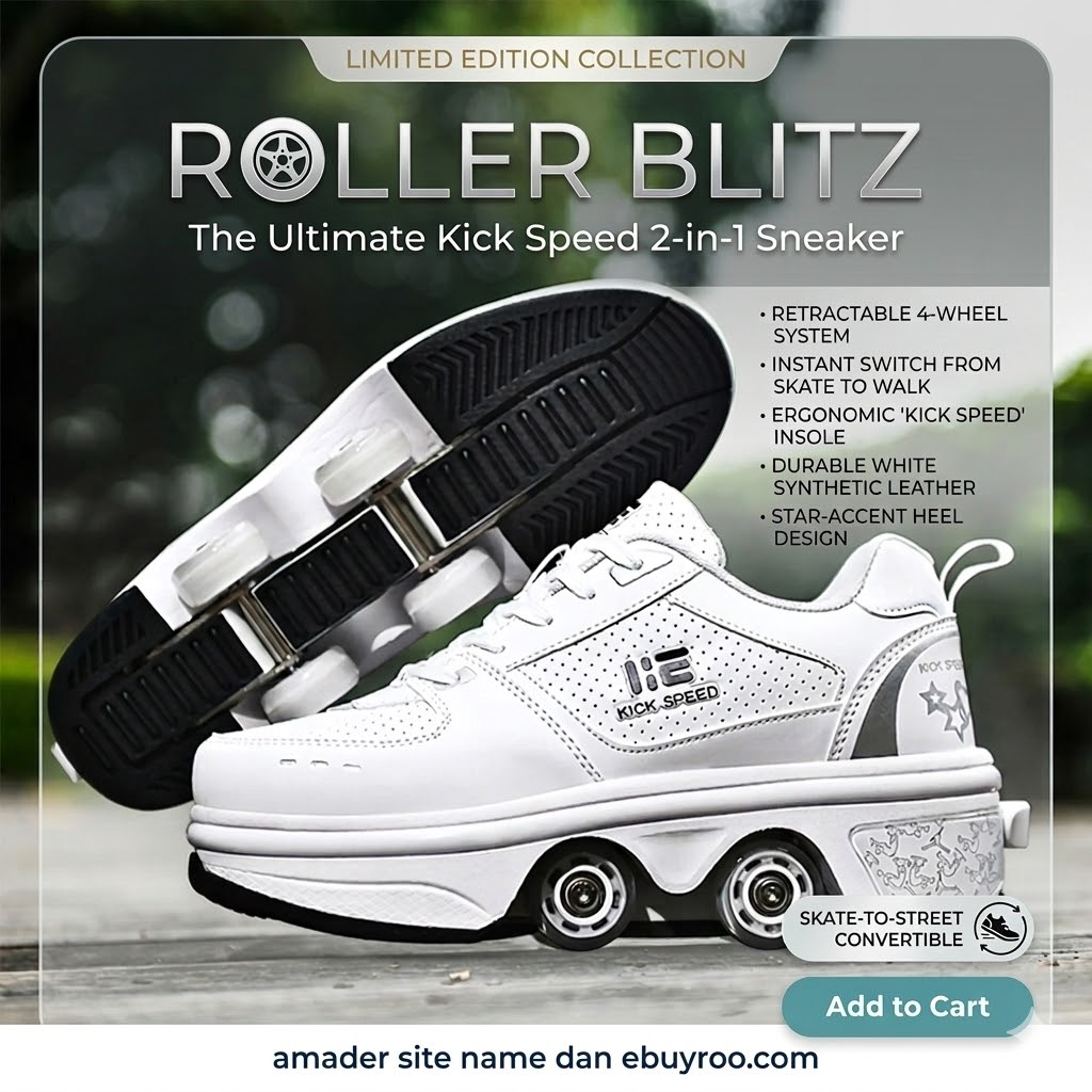 Roller Skate Shoes – Stylish & Fun Shoes for Kids