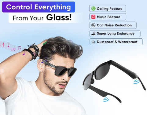 Wireless XG88 Pro Bluetooth Headset Sunglasses