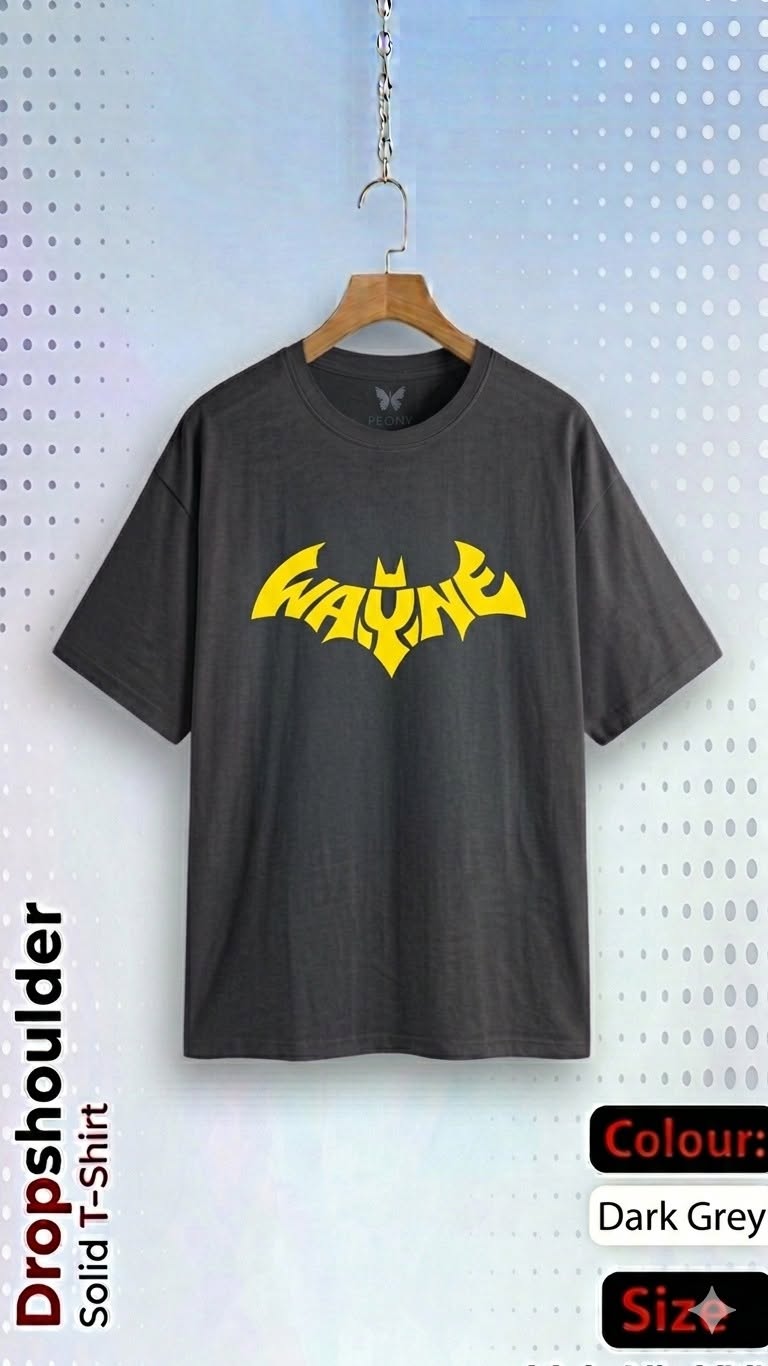 Premium Drop Shoulder Printed T-Shirt | 3 pcs package | Trendy Casual Wear for Men & Women