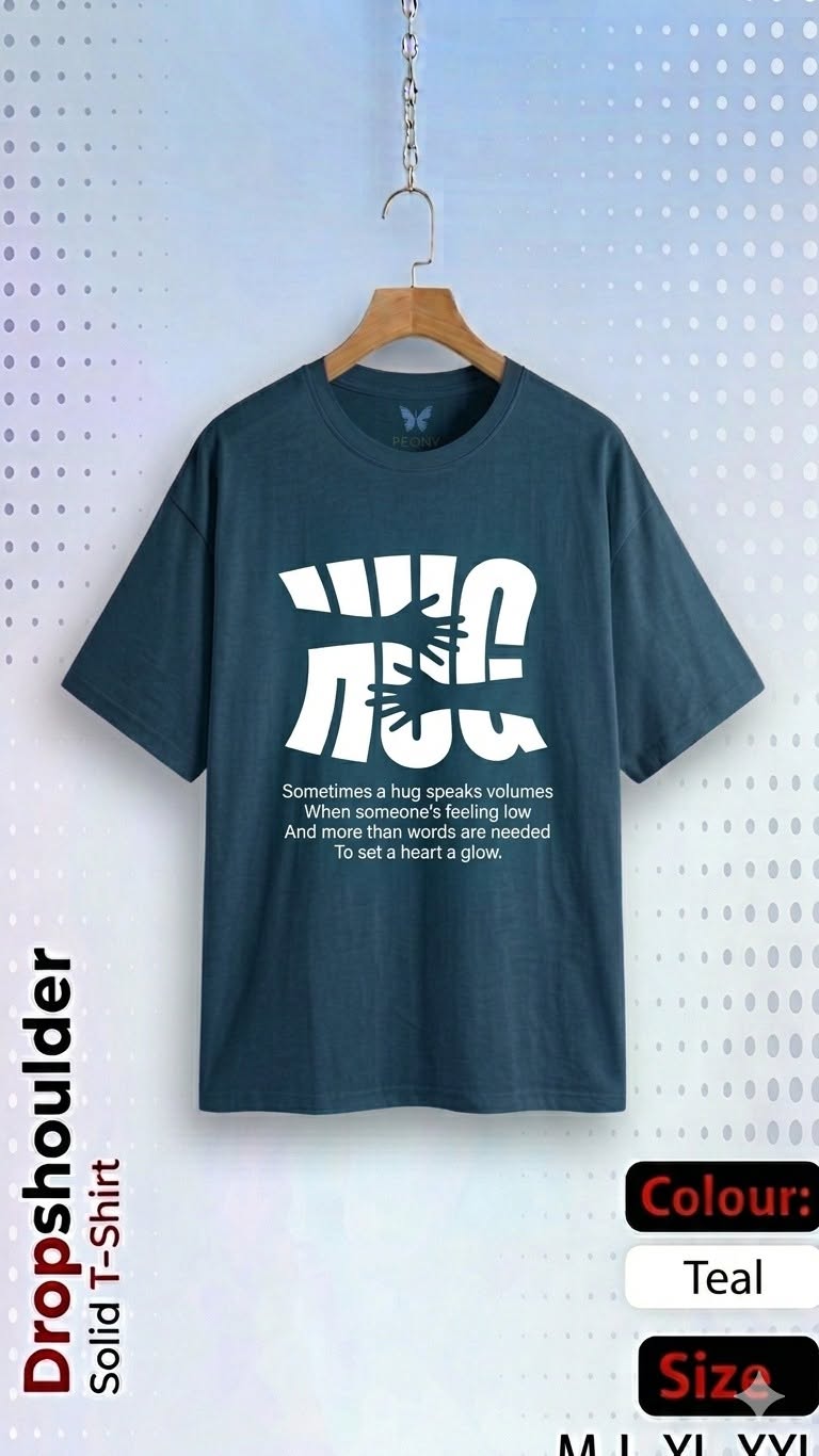 Premium Drop Shoulder Printed T-Shirt | 3 pcs package | Trendy Casual Wear for Men & Women