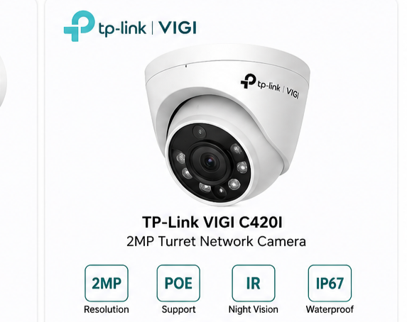 TP-Link VIGI C420I 2MP Turret Network Camera